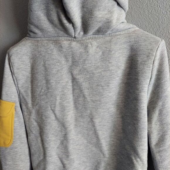 Wanakome Gray Neva Half Zip Hoodie Small - Picture 6 of 8